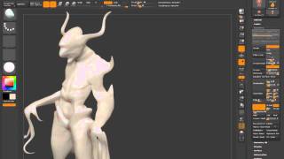 zbrush dynamesh creature timelapse