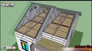 Desain rumah minimalis ukuran 6x8