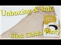 Slick chicks side fastening underwear unboxing  info