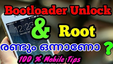 Mobile Bootloader Unlocking and Rooting both the same (malayalam)