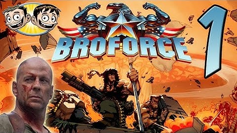 BROFORCE Gameplay Walkthrough - PART 1 - I