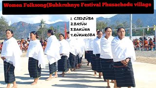 Li-Tsale ( Women Folksong) Chakhesang/Suhkruhnye Festival Phusachodu village 2024
