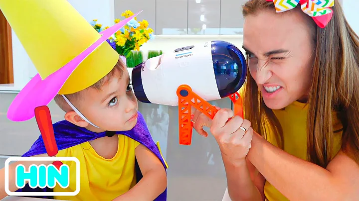 निकी ग्रहों को खोजना चाहता है और टॉय रोबोट बनाता है