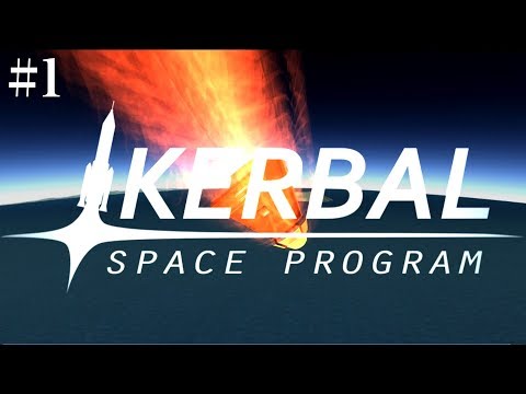 【steam】自分だけの飛行船作り #1【Kerbal space program】