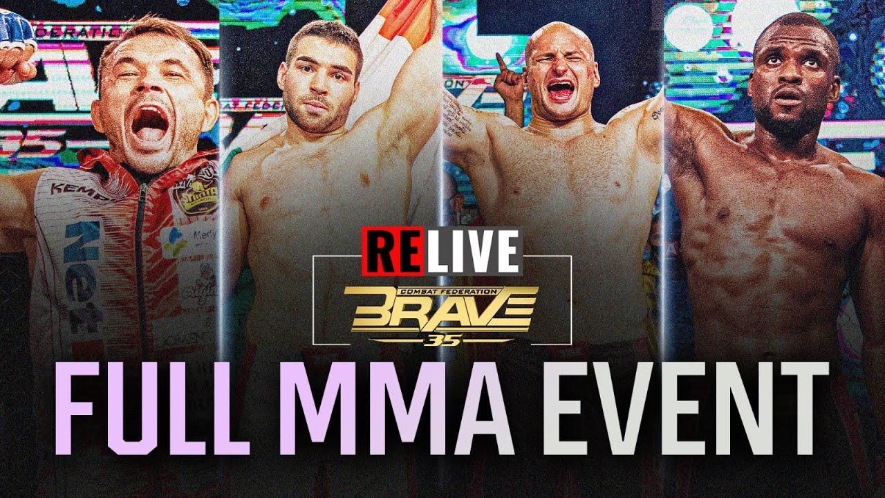 Full MMA Event Global Premiere of BRAVE CF 35 Live from Bucharest #Romania #FREEMMAFights #MMA