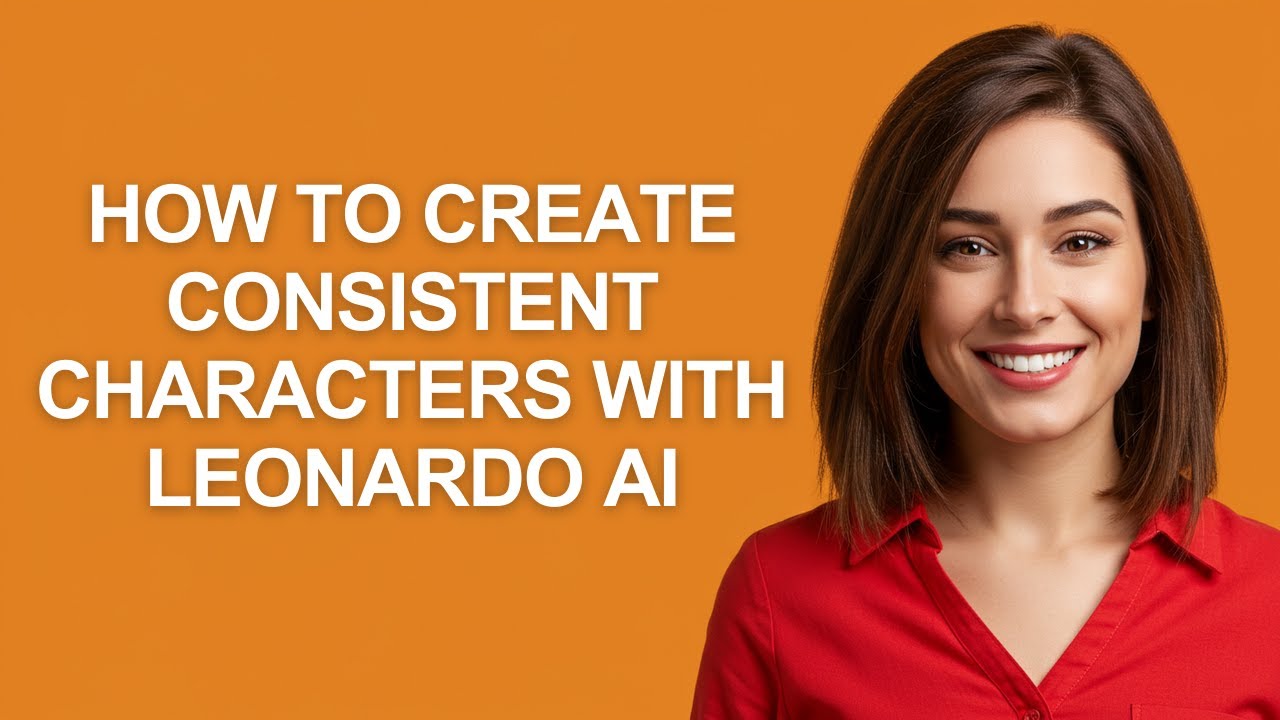 How to Create Consistent Characters with Leonardo Ai - AshleyHowTo ...