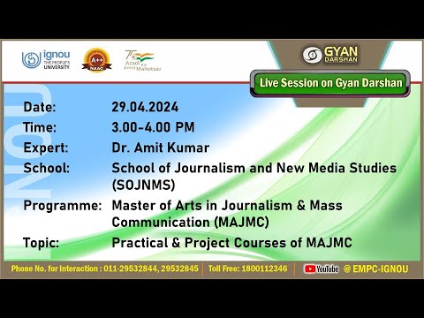 Practical & Project Courses of MAJMC