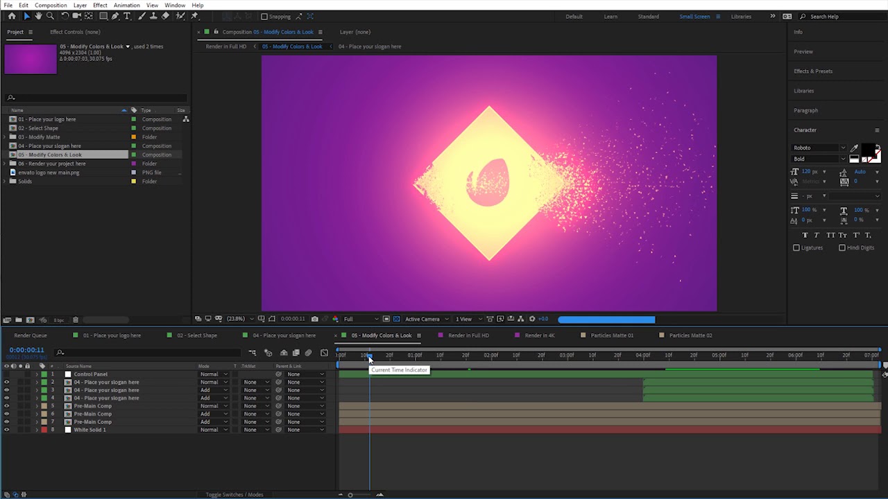 Quick Particles Logo Tutorial for After Effects - YouTube