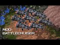 Salamander - The Nod's Battlecruiser | Nod (Black Hand) | Cheat AI | Starcraft 2 Nod Custom Mod