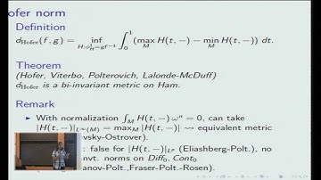 Floer theory and metrics in contact and symplectic topology - Egor Shelukhin