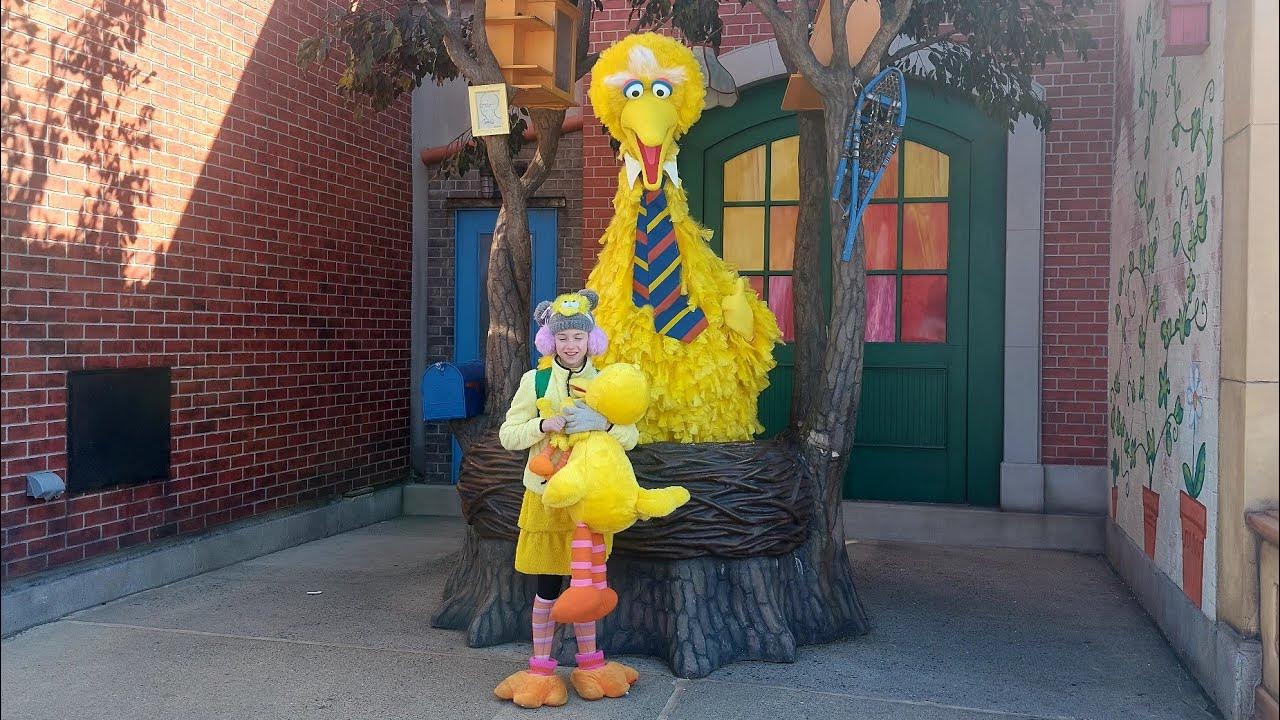 Sesame Street Character Meet & Greet Day Happy Birthday Big Bird Sesame