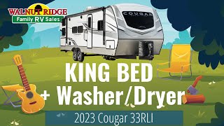 2023 Cougar 33RLI Luxury Travel Trailer: King Bed & Washer/Dryer Prep Review! by A Great Adventure 782 views 6 months ago 9 minutes, 9 seconds