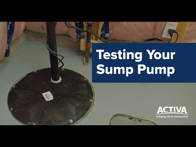 How to Test and Maintain A Sump Pump - Nonprofit Home Inspections