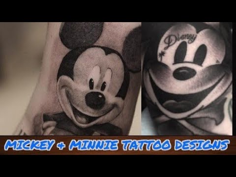 laughingbuddhatattoosindia  Mickey mouse and Minnie mouse couple Tattoo  Laughing Buddha Tattoos Studio Triprayar laughingbuddhatattoos Inked on  mrbean Artist  akshaypappini Tattoo Studio  laughingbuddhatattoos Location  Triprayar 