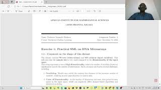 Selection and interpretation in high - dimensional data problems - kNN Method