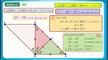 HKDSE 2017 Maths Core Paper 2 Q20: Parallel Lines、Isosceles Triangle、Congruent triangles