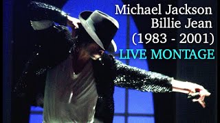 Video voorbeeld van "A Montage: Michael Jackson's Billie Jean - Live!"