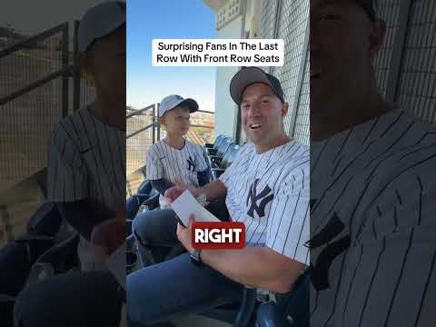 Omar Raja surprised these fans with tickets behind home plate because they are subscribed to ESPN 🔥