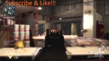 Black Ops 2 - Multiplayer Hardpoint Gameplay With The SMG( MSMC)Enjoy&Subscribe!!!