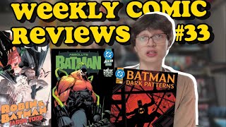 Weekly Comic Reviews #33: MUST READ Batman Series