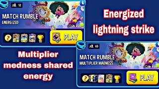 Multiplier medness shared energy rumble | Energized lightning strike rumble | 2 In 1