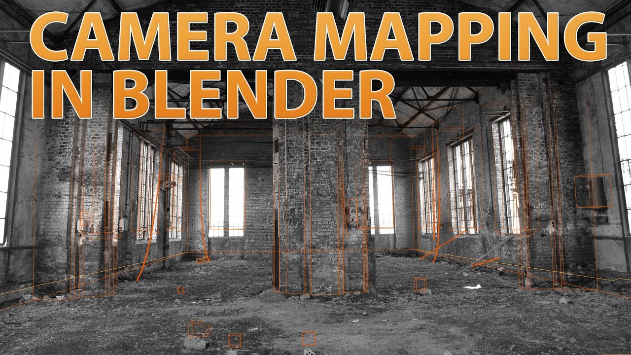  How to do Camera Mapping in Blender - I decided to remake my old camera mapping tutorial, with a fresh scene, so that it works with the latest version of blender.