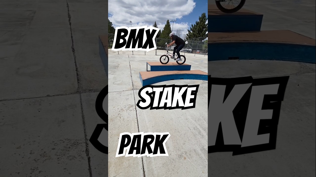 BMX TRICKS SKATEPARK, BMX BENCH, BMX 180, BMX MANUAL 
