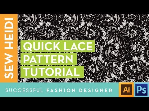 How to Make a Lace Pattern in Illustrator (& Photoshop)