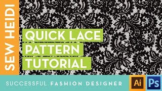 How to Make a Lace Pattern in Illustrator (& Photoshop) screenshot 3