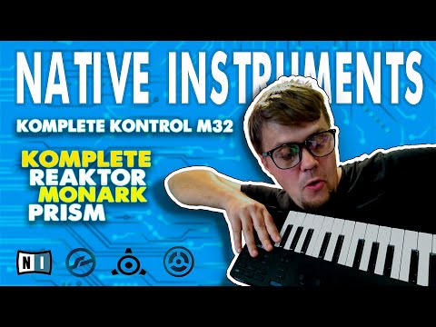 Native Instruments M32 - бюджетная миди клавиатура