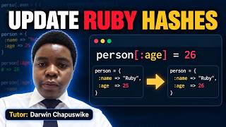 Ruby Tutorial Lab 10 - Updating information to a ruby hash