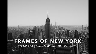 Frames of New York | Black & White Film Emulation | Blackmagic Cinema Camera 6K (Open Gate 3:2)