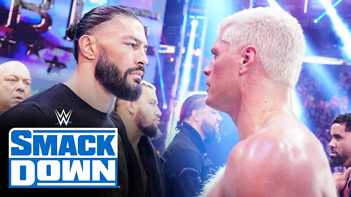 Roman Reigns comes face-to-face with Cody Rhodes: SmackDown highlights, Oct 13, 2023