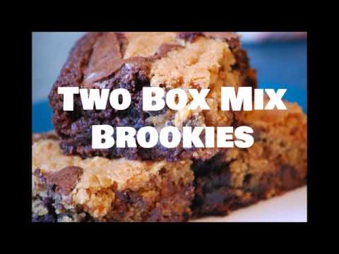Brookies (Chocolate Chip Cookie Brownies)
