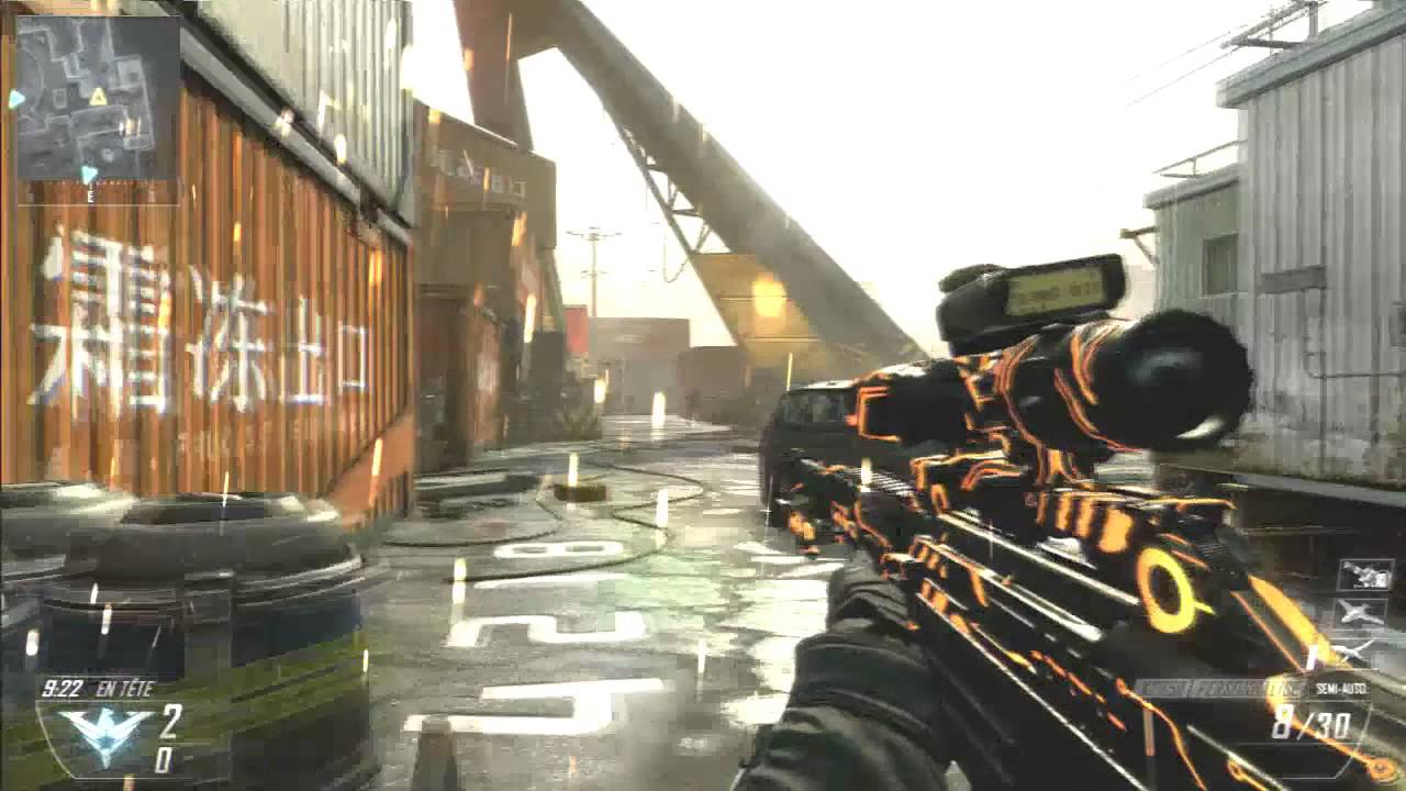 COD BO2 Reach to diamond camo on snipers YouTube