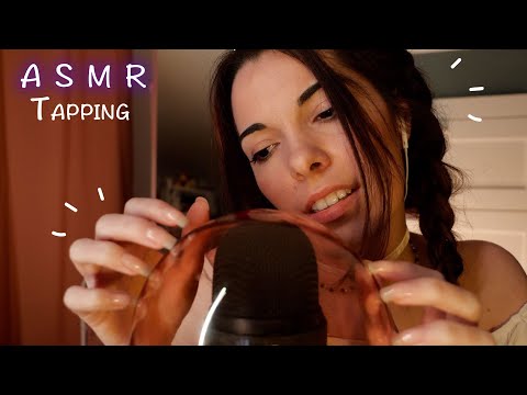 ASMR FR ~ Zzz 😴 TAPPING Magique ! (Bois, Test Cloche en Verre, Liège) + Chuchotements Très Proches