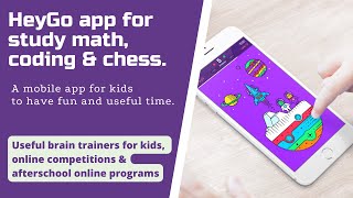 HeyGo app for study math, coding & chess. Fun mobile app for kids screenshot 3