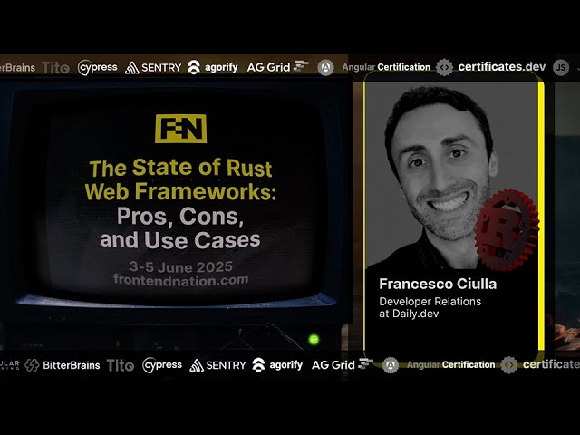 The State of Rust Web Frameworks: Pros, Cons & Use Cases