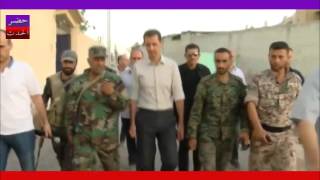 زيارة السيد الرئيس بشار الأسد الى الغوطة