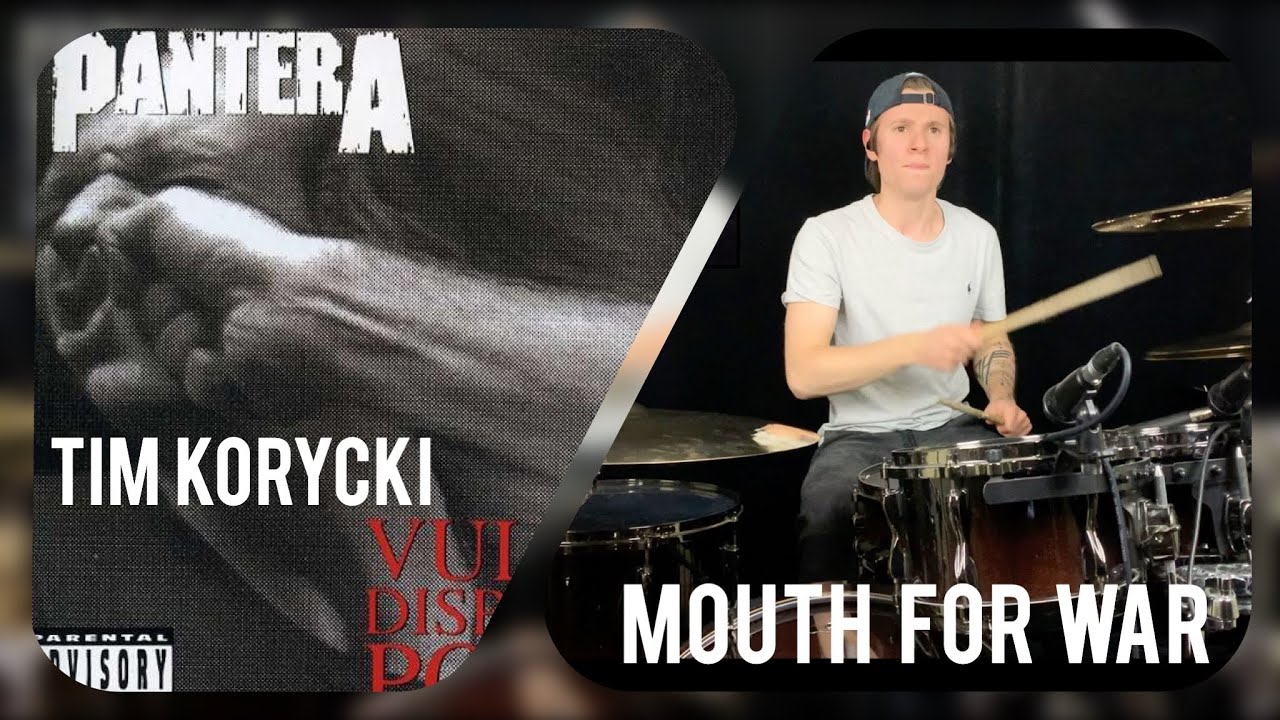 Pantera Mouth for War Drum Cover YouTube