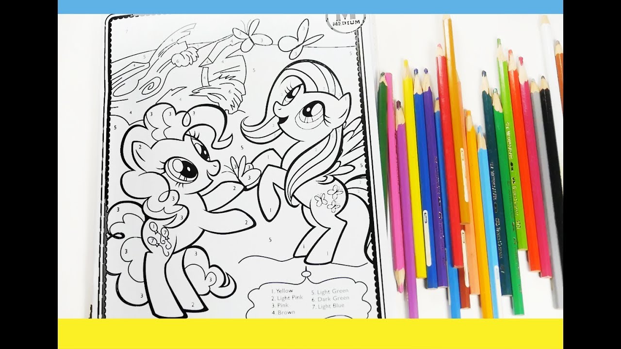 Pinkie pie coloring page youtube