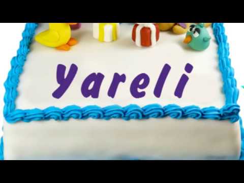 Happy Birthday Yareli