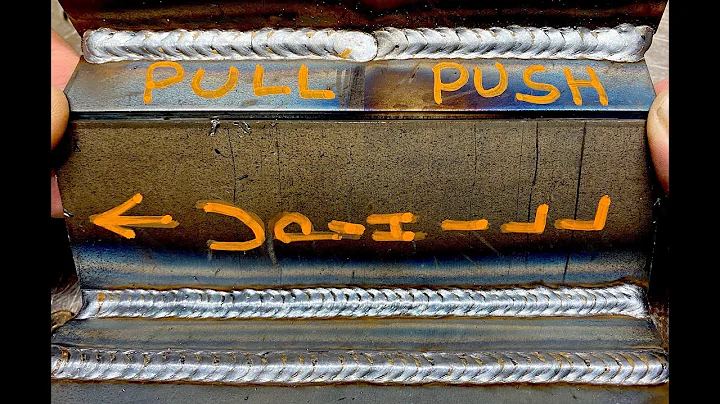 MIG Inductance & Push Vs. Pull Techniques | Welding Tips & Tricks #Welding #MIG #Techniques