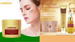Lanbena Scar Removal Stretch Marks Serum Pimple Marks Gel Cream