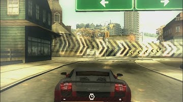 Need for Speed Most Wanted 2005 #4 Blacklist Lap knockout Industrial and front