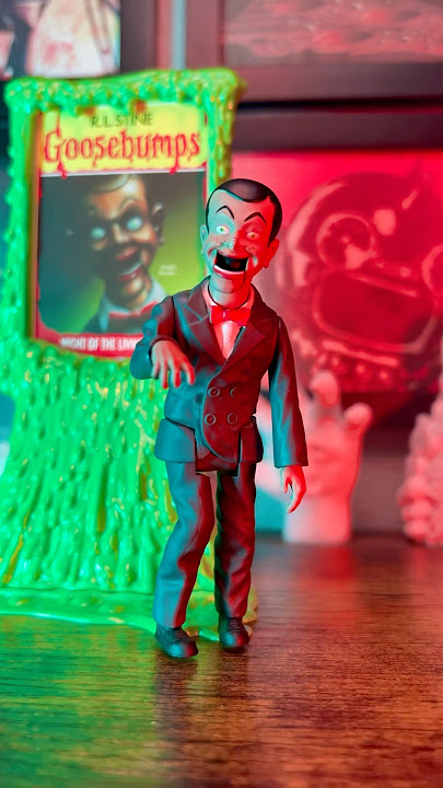 Goosebumps Trick Or Treat Studios figures day 1 Slappy #goosebumps #toys #horror #goblinmob #books