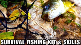 Learn Three Simple Military Survival Fishing Skills that Get Fish! Survival  Fishing Kit! 