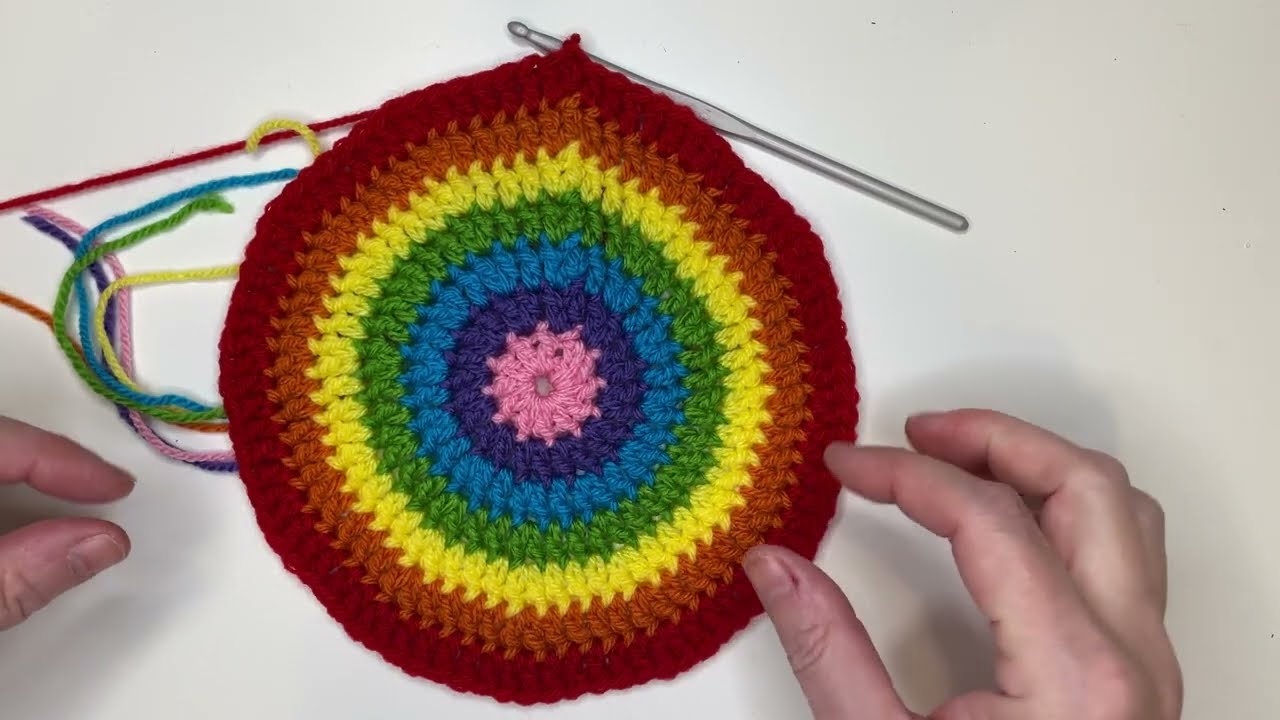 Rainbow Crochet Accessories, Crochet Crochet Decorations