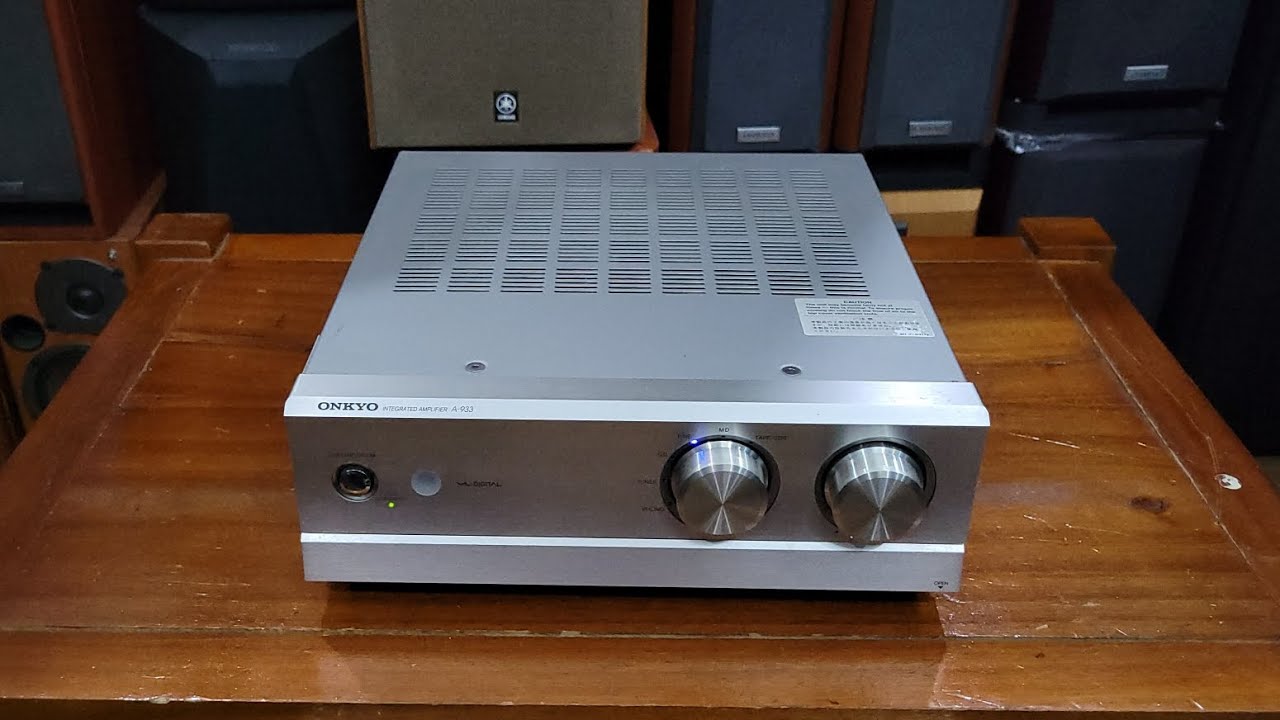 美品　ONKYO A-933 Onkyo A933 amplifier, the ultimate mid-size Onkyo amplifier with