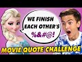 Can YOU Finish The Movie Quote CHALLENGE! | Do Teens Know It?